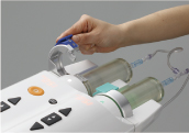 imple Touch Syringe Mount