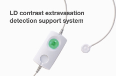  LD contrast medium leak detection support system